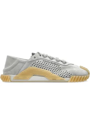 Dolce & Gabbana Sko, Herre, Grå, 42 EU, Læder, Sneakers NS1