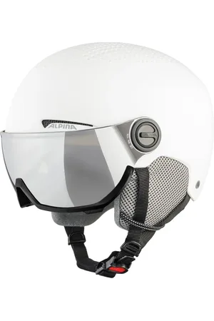 Alpina Sport, unisex, Hvid, ONE SIZE, Hvid Matt Visir Q Lite Hjelm