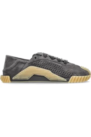Dolce & Gabbana Sko, Herre, Grå, 44 EU, Læder, Sneakers NS1