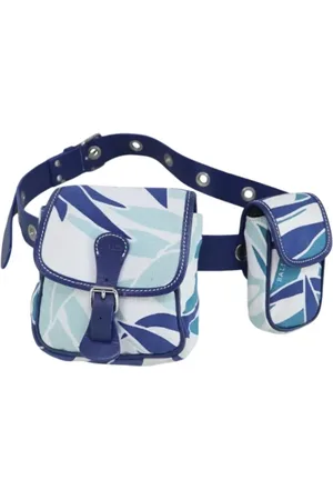 Bally Pre-owned, Dame, Flerfarvet, ONE SIZE, Uld, Pre-owned Canvas crossbody-tasker
