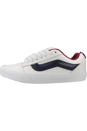 Vans Sko, Herre, Hvid, 44 1/2 EU, Klassiske Varsity Stil Sneakers