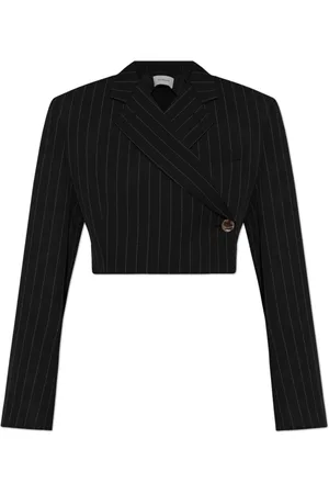 Sportmax Jakke, Dame, Sort, 2XS, Uld, Blazer ‘Utopia’