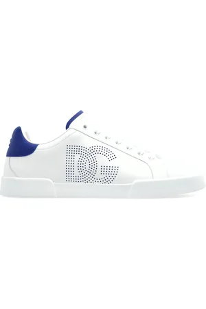 Dolce & Gabbana Sko, Herre, Hvid, 44 EU, Uld, Sneakers Portofino