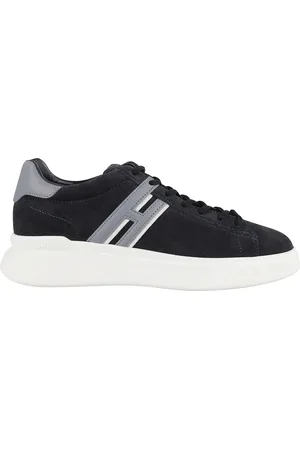 Hogan Sko, Herre, Blå, 39 1/2 EU, Uld, Stilfulde sneakers til hverdagsbrug