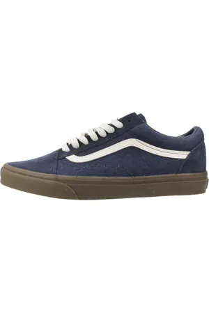 Vans Sko, Herre, Blå, 42 EU, Canvas Old Skool Sneakers