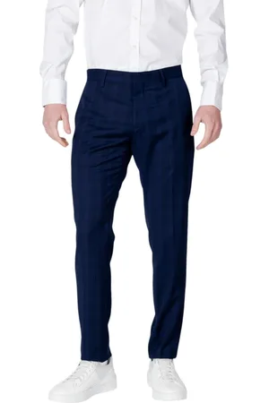 Antony Morato Bukser, Herre, Blå, 2XL, Uld, Herre Komplet Bukser Kollektion