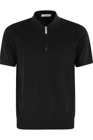 Paolo Pecora Top, Herre, Sort, S, Polo Skjorte