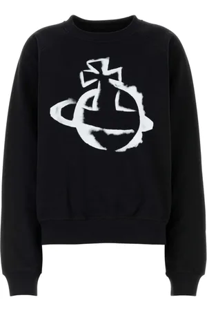 Vivienne Westwood Sweathshirts & Hoodies, Herre, Sort, M, Sort Rund Hals Langærmet Top