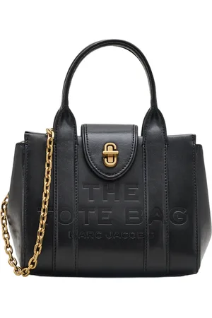 Marc Jacobs Taske, Dame, Sort, ONE SIZE, Uld, The Turnlock Crossbody Tote Taske