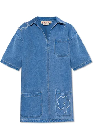 Marni Kjole, Dame, Blå, XS, Denim, Denim Kjole