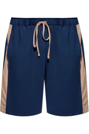 Hanro Shorts, Herre, Blå, 2XL, Bomuld, Shorts fra Night & Day kollektionen