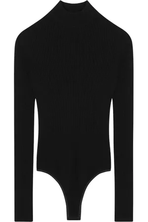 Alaïa Top, Dame, Sort, XS, Uld, Stilfuld Top Body til dig