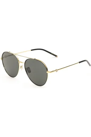 Belstaff Tilbehør, unisex, Gul, ONE SIZE, Uld, Titanium Solbriller med UV-beskyttelse