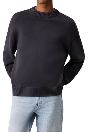 Calvin Klein Sweathshirts & Hoodies, Herre, Sort, XL, Ebony Sweater Kollektion