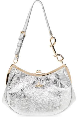 Vivienne Westwood Taske, Dame, Grå, ONE SIZE, Uld, Skuldertaske Charm Ramme