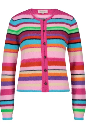 Fabienne Chapot Strik, Dame, Flerfarvet, M, Nylon, Henry Cardigan