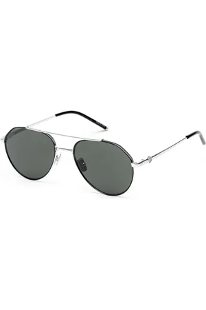 Belstaff Tilbehør, unisex, Grå, ONE SIZE, Titanium solbriller med Carl Zeiss linser