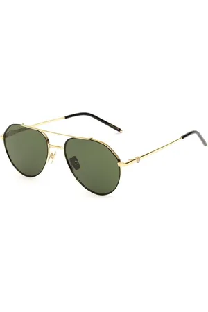 Belstaff Tilbehør, unisex, Gul, ONE SIZE, Titanium solbriller med Carl Zeiss linser