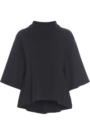 Bitte Kai Rand Bluser & Skjorter, Dame, Sort, XL, Polyester, Sort bluse med 3/4 ærmer