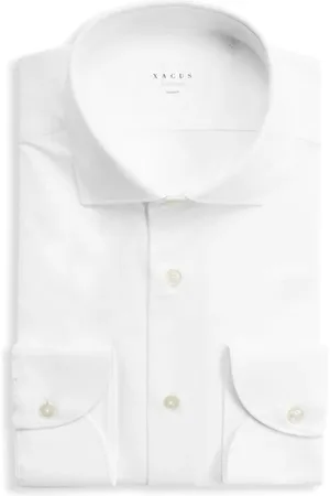 Xacus Skjorte, Herre, Hvid, 4XL, Innovativt aktivt skjorte, strygefri, hvid