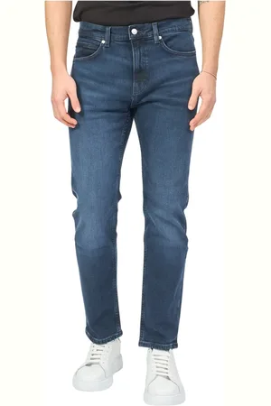 HUGO BOSS Jeans, Herre, Blå, W34, Denim, Moderne blå denim jeans