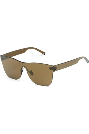 Belstaff Tilbehør, Dame, Gul, ONE SIZE, Uld, Håndlavede acetat solbriller med Carl Zeiss linser