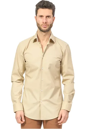 HUGO BOSS Skjorte, Herre, , L, Bomuld, Slim Fit Langærmet Skjorte