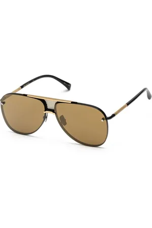 Belstaff Tilbehør, Herre, Sort, ONE SIZE, Håndlavede Titanium Solbriller med UV-beskyttelse