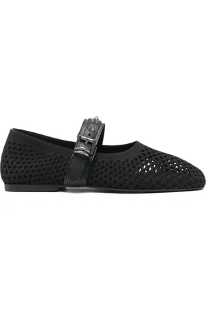 Ash Sko, Dame, Sort, 41 EU, Bomuld, Sorte Ballerina Sko Elegant Stil