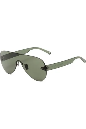 Belstaff Tilbehør, unisex, Grøn, ONE SIZE, Grøn Acetat Solbriller med Zeiss Linser