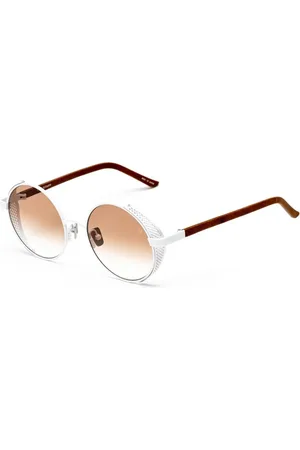 Belstaff Tilbehør, Dame, Hvid, ONE SIZE, Titanium Solbriller med UV-beskyttelse