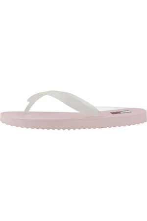 Tommy Hilfiger Sko, Dame, Lyserød, 38 EU, Logo Flip Flops