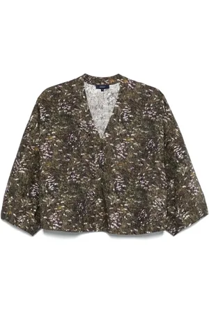 Soeur Bluser & Skjorter, Dame, Grøn, S, Bomuld, Print Bluse