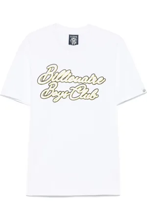 BILLIONAIRE Top, Herre, Hvid, L, Hvide Crew Neck T-shirts og Polos
