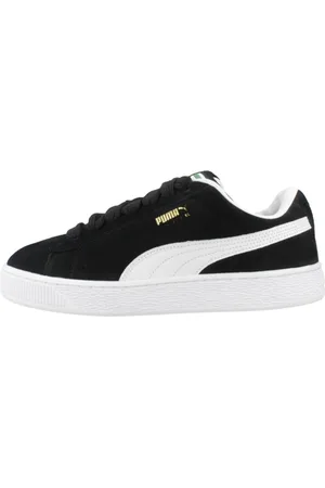 PUMA Sko, Herre, Sort, 43 EU, Suede, Suede Sneakers