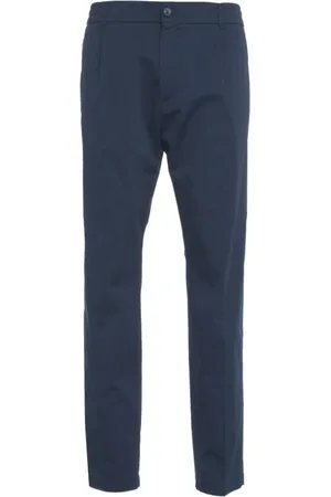 CRUNA Bukser, Herre, Blå, XL, Blå Tapered Fit Bukser Mitte