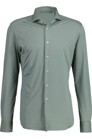 Xacus Skjorte, Herre, Grøn, 2XL, Hyper Flex Skjorte - Lysgrøn