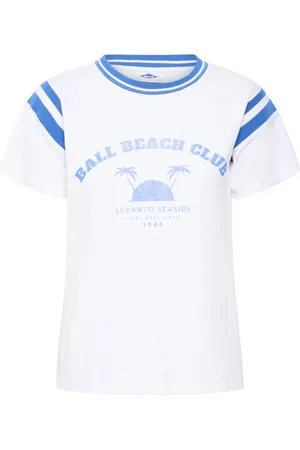 Ball Top, Dame, Hvid, 2XL, Bomuld, Hvid T-shirt Barebecca Top