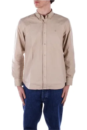Carhartt Skjorte, Herre, , XL, Bomuld, Logo Front Button Skjorte