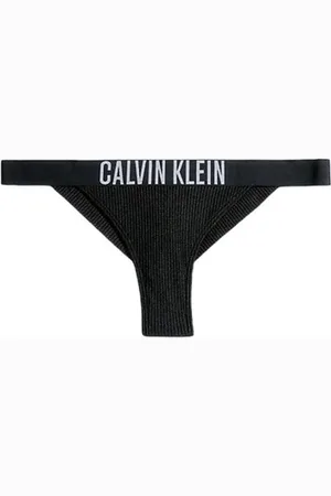 Calvin Klein Badetøj, Dame, Sort, M, Nylon, Sort badetøjssamling med nylon og elastan