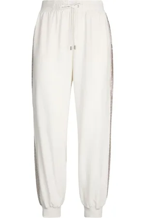 Liu Jo Bukser, Dame, Hvid, S, Polyester, Hvide og grå bukser