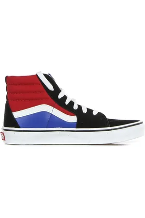 Vans Sko, Herre, Flerfarvet, 37 EU, Læder, Sort Læder Høje Top Sneakers