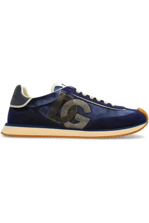 Dolce & Gabbana Sko, Herre, Blå, 41 EU, Uld, Stilfulde Sneakers til Mænd og Kvinder