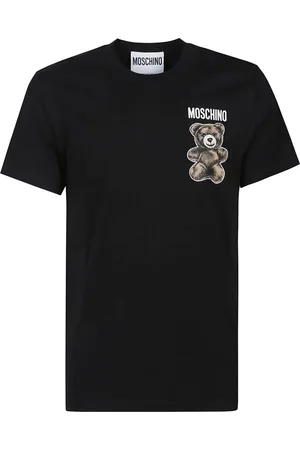 Moschino Top, Herre, Sort, M, Sød Bjørn Grafisk T-shirt