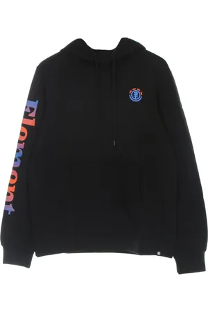 Element Sweathshirts & Hoodies, Herre, Sort, XS, Bomuld, Sort Letvægts Hættetrøje