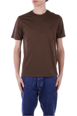 C.P. Company Top, Herre, Grøn, M, Bomuld, Logo Front T-shirt