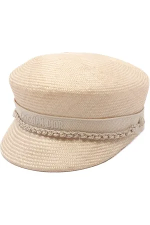 Dior Pre-owned, Dame, , ONE SIZE, Tyl, Pre-owned Rattan hatte