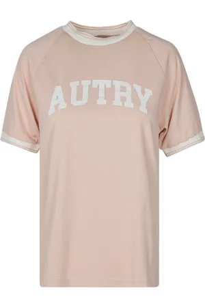 Autry Top, Dame, Lyserød, M, Bomuld, Jersey Tshirt med Raglan Ærmer