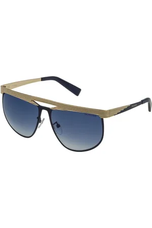 Trussardi Tilbehør, Dame, Lyserød, ONE SIZE, Uld, Rosengradient metalstel solbriller