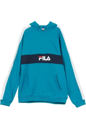 Fila Sweathshirts & Hoodies, Herre, Blå, L, Letvægts hættetrøje i Caribisk Hav